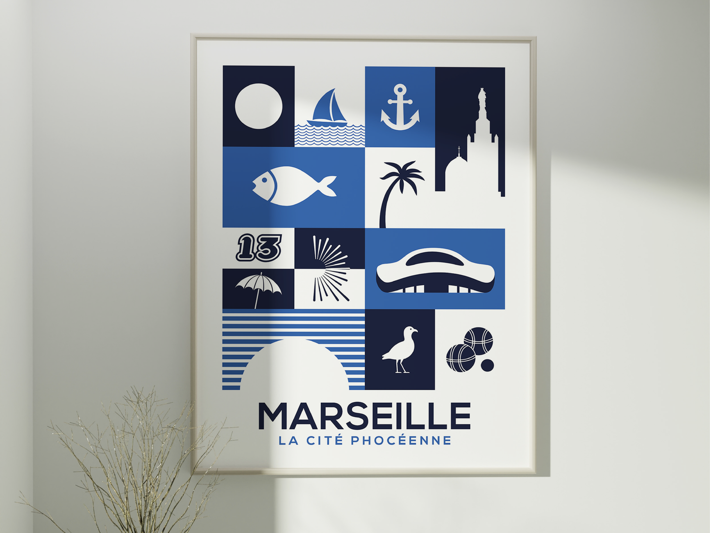 AFFICHE MARSEILLE