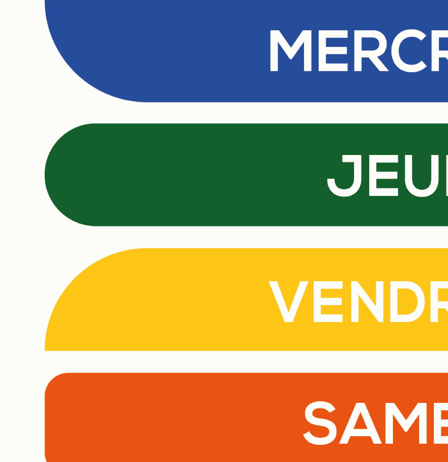 AFFICHE ÉDUCATIVE - Les Jours