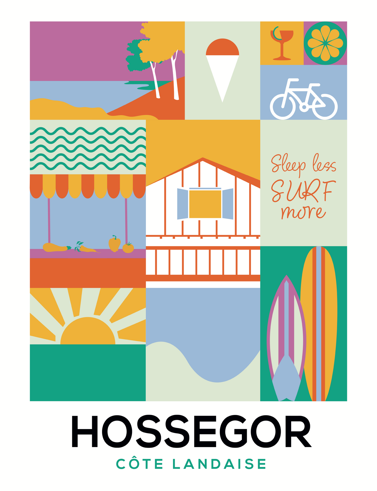 Hossegor - Carte Postale