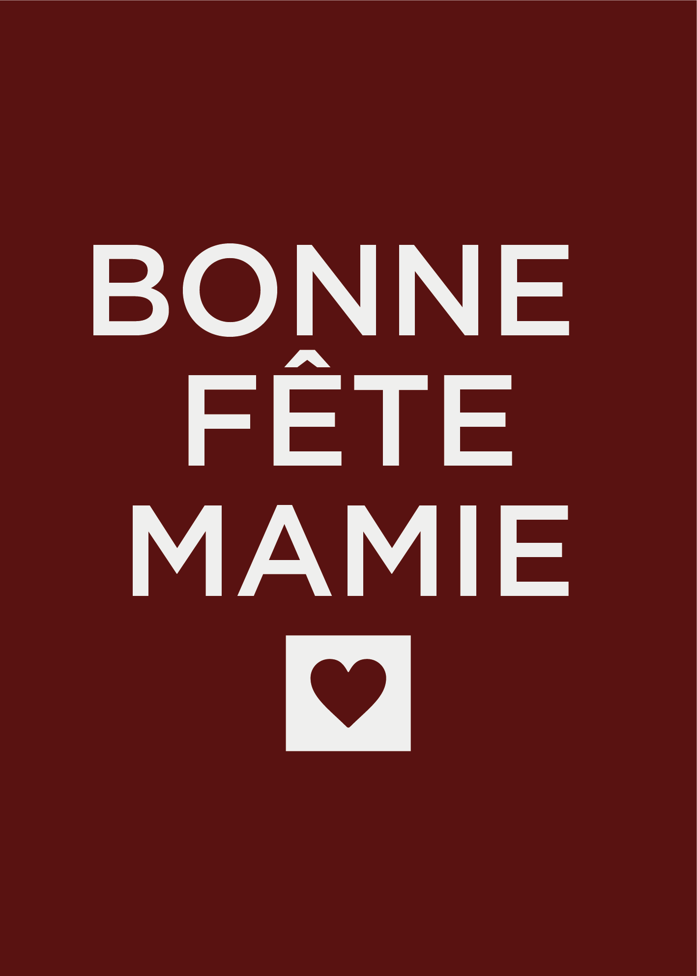 Bonne Fête Mamie - Carte Postale