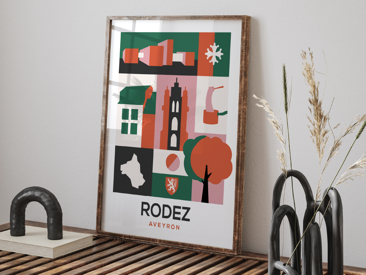 AFFICHE RODEZ