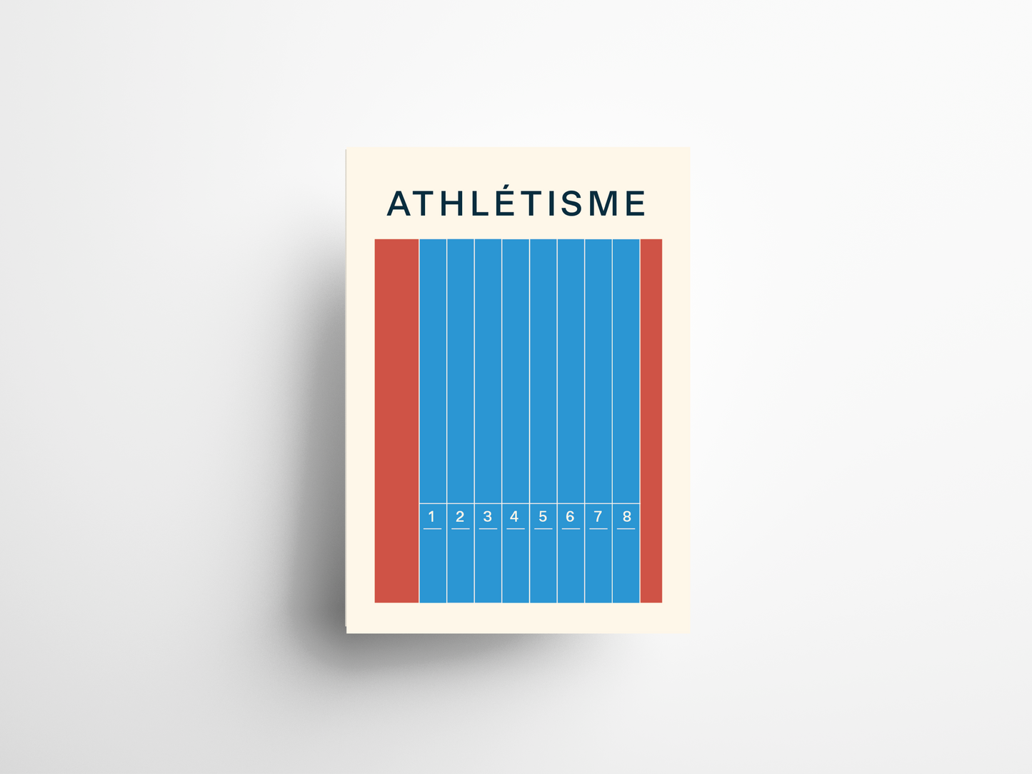 Décoration murale pour coureurs et athlètes