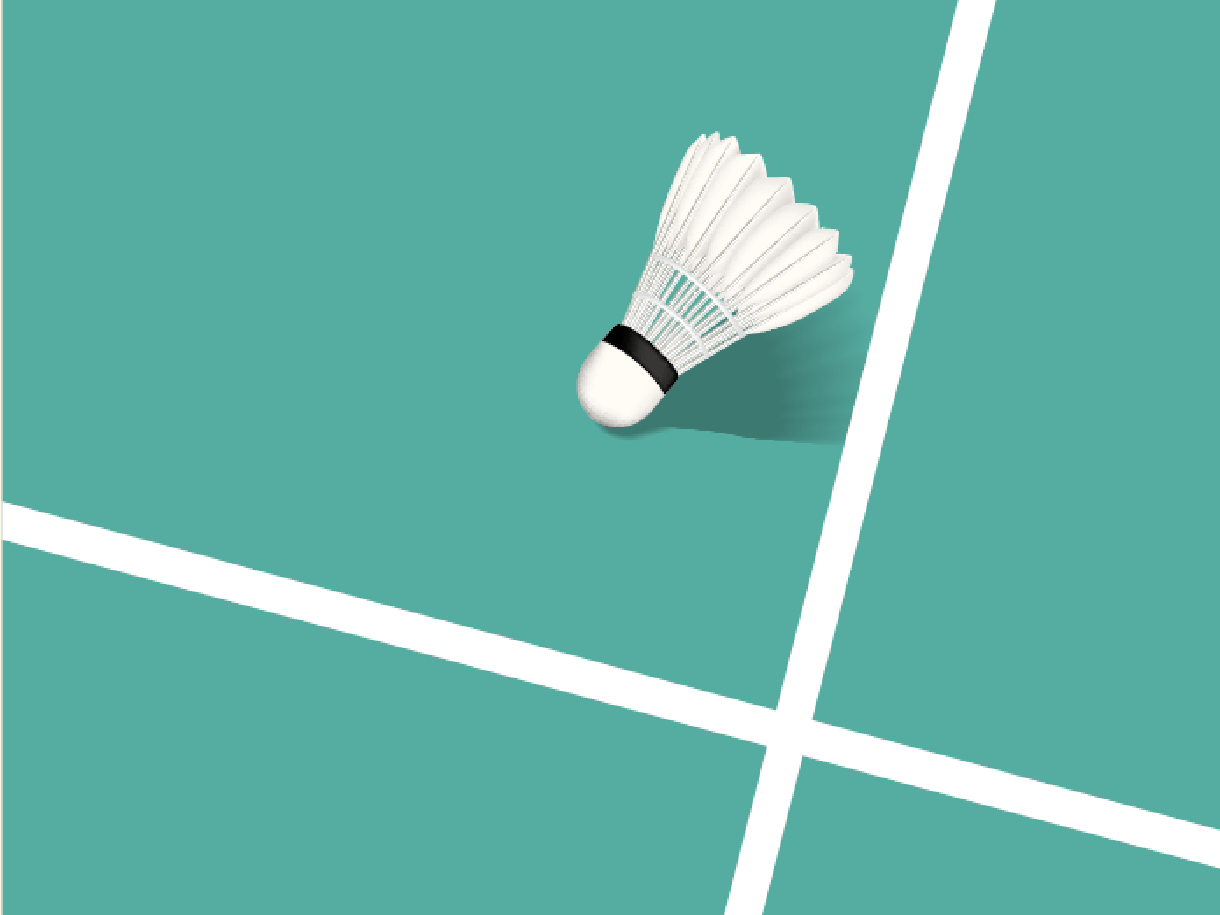 AFFICHE BADMINTON