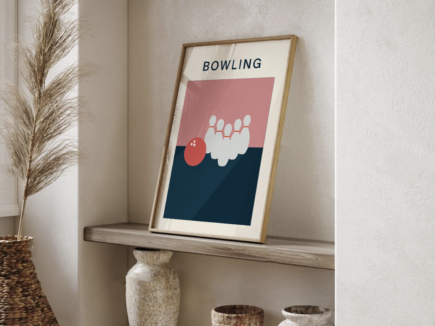AFFICHE BOWLING