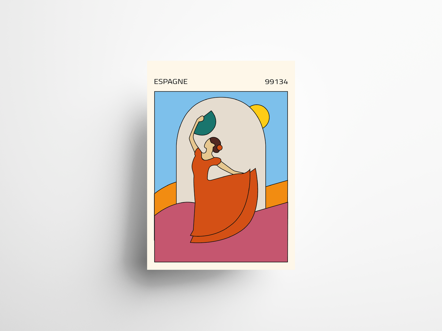 AFFICHE ESPAGNE