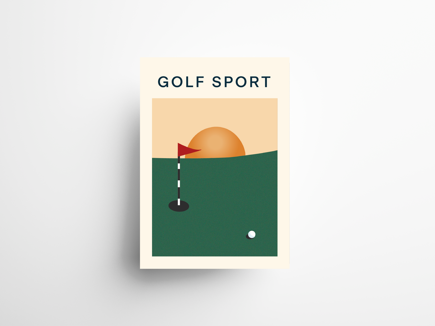 AFFICHE GOLF