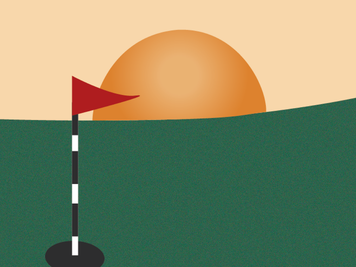 AFFICHE GOLF