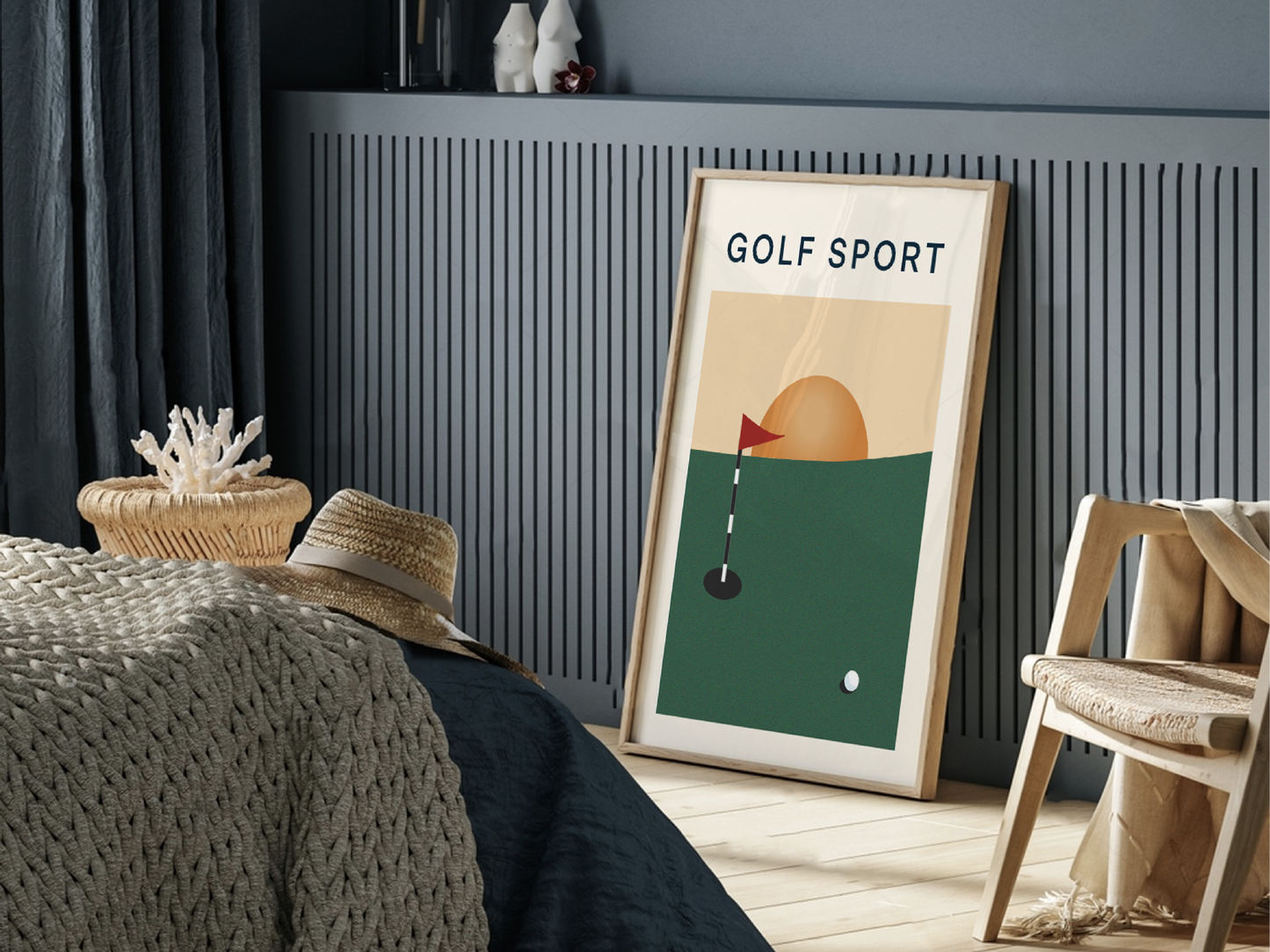 AFFICHE GOLF