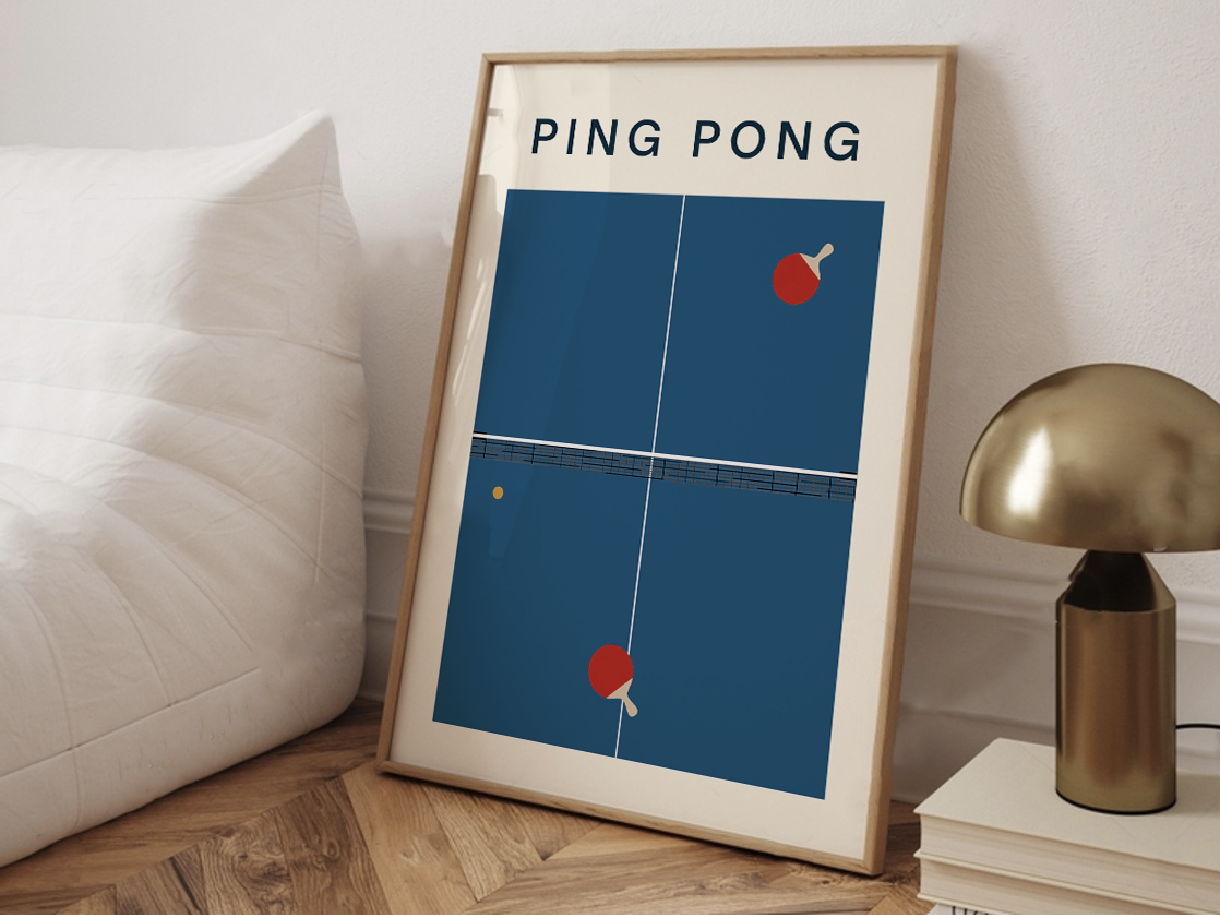 AFFICHE PING-PONG