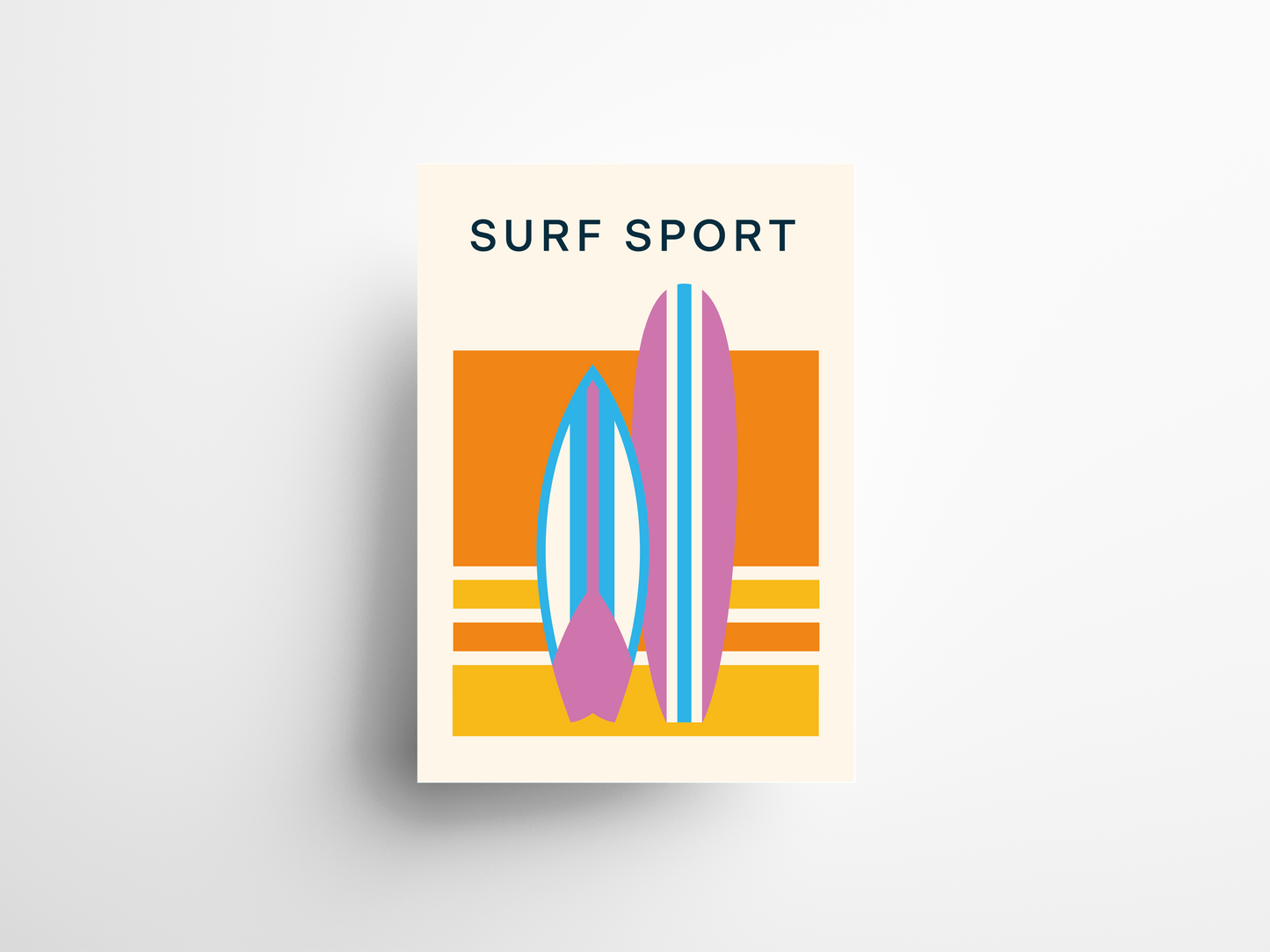 AFFICHE SURF