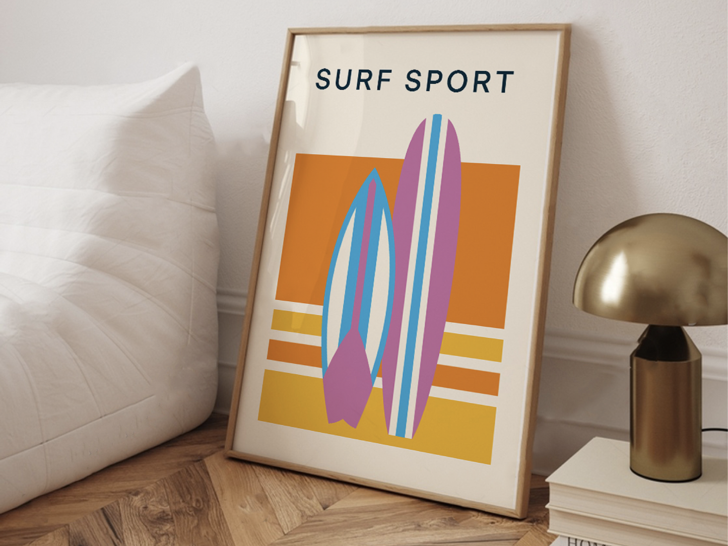 AFFICHE SURF