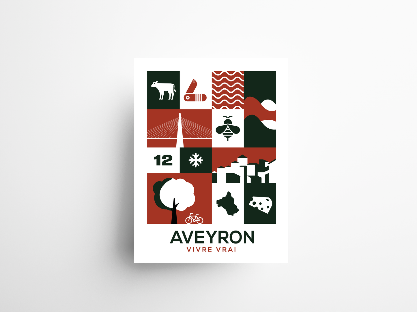 AFFICHE AVEYRON