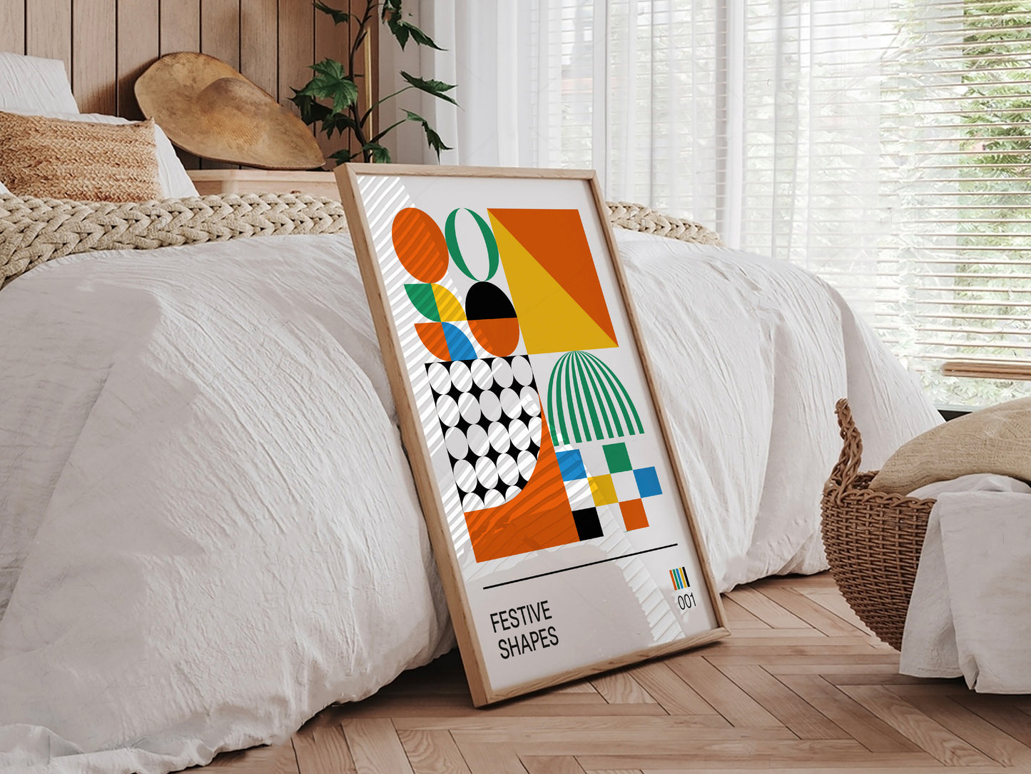 AFFICHE FESTIVE SHAPES