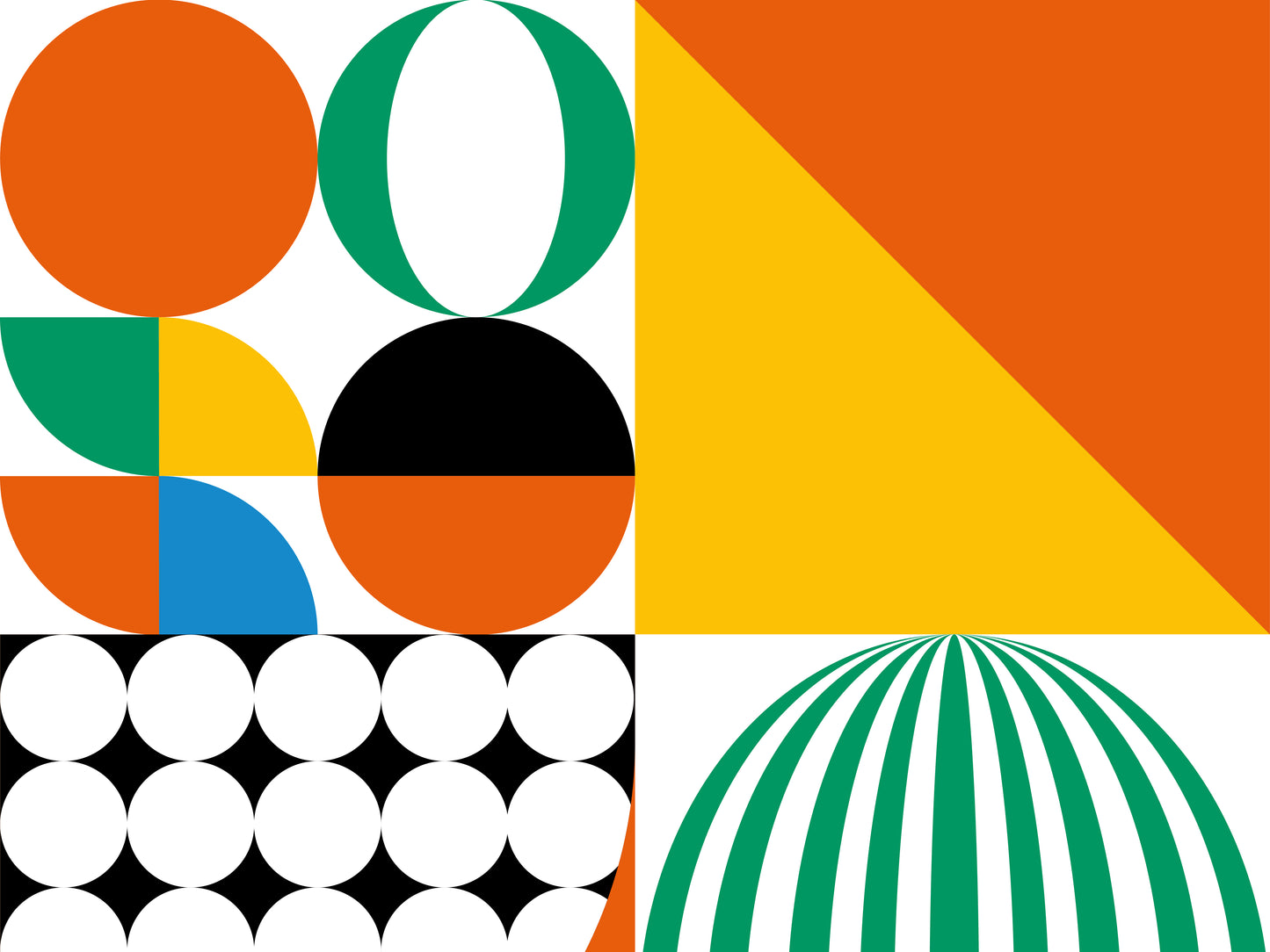 AFFICHE FESTIVE SHAPES