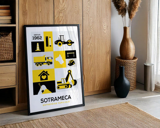 Offrir des cadeaux d'entreprise originaux : l'affiche et la carte postale comme idée cadeau pro