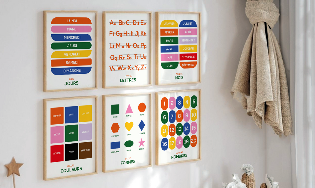 Nouvelle collection d'affiches éducative Posutã – Apprendre en s’amusant !