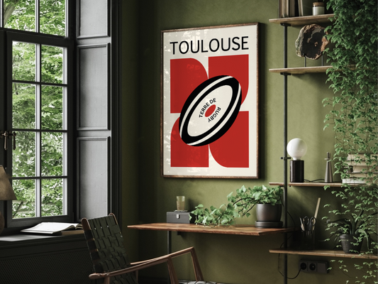 Le Stade Toulousain triomphe (encore) : l’affiche "Toulouse, terre de rugby" à l’honneur !
