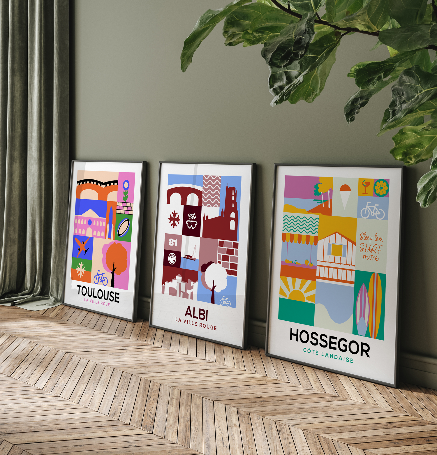 Affiches Régions & Villes