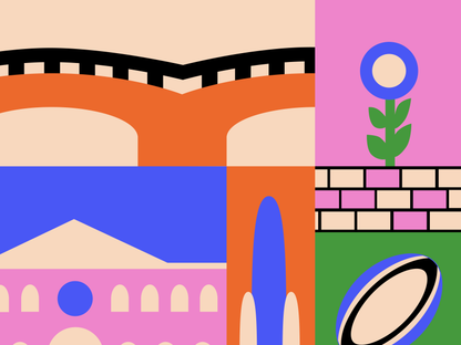 Affiche Toulouse - Ville Rose