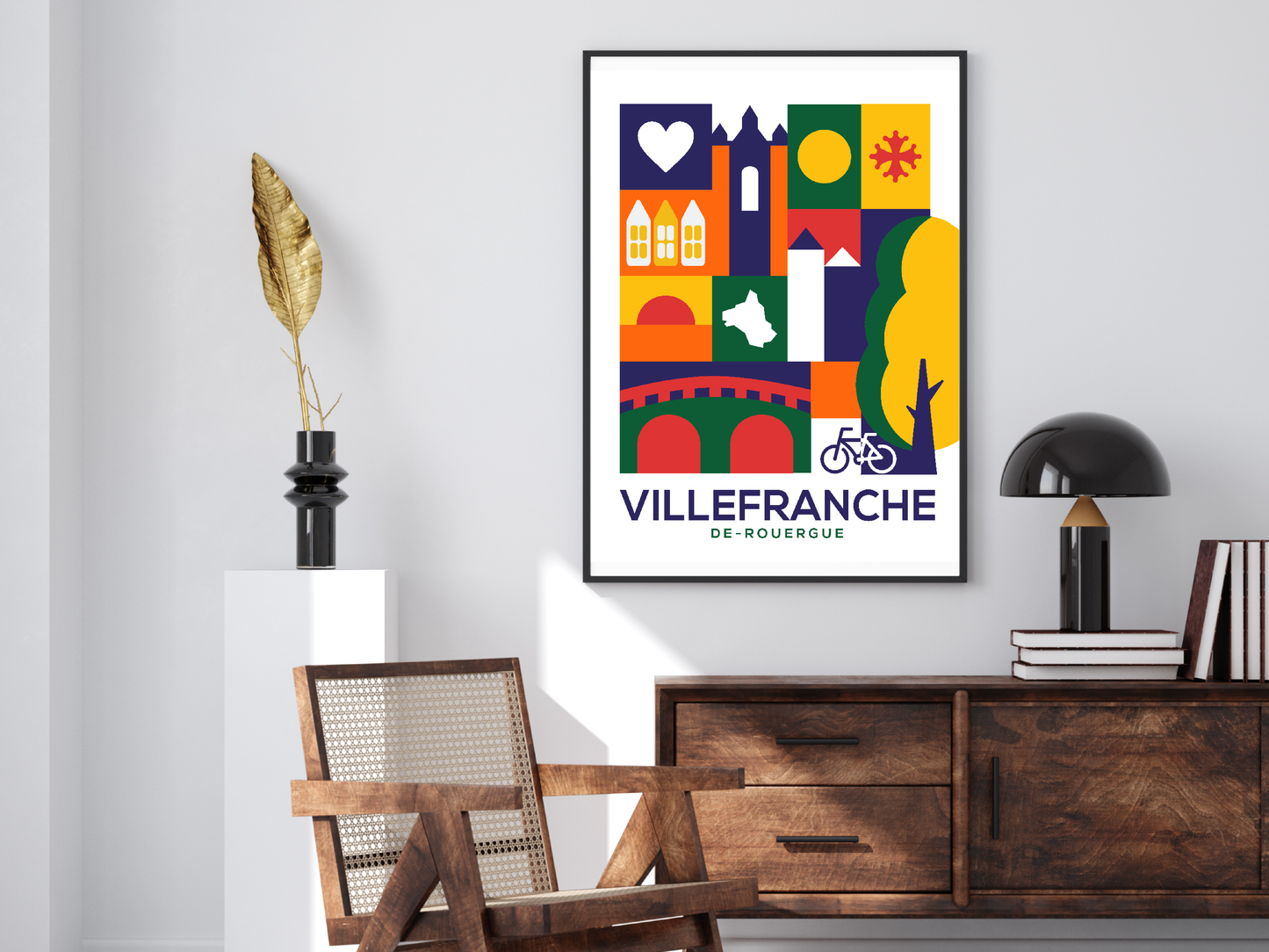 AFFICHE VILLEFRANCHE-DE-ROUERGUE