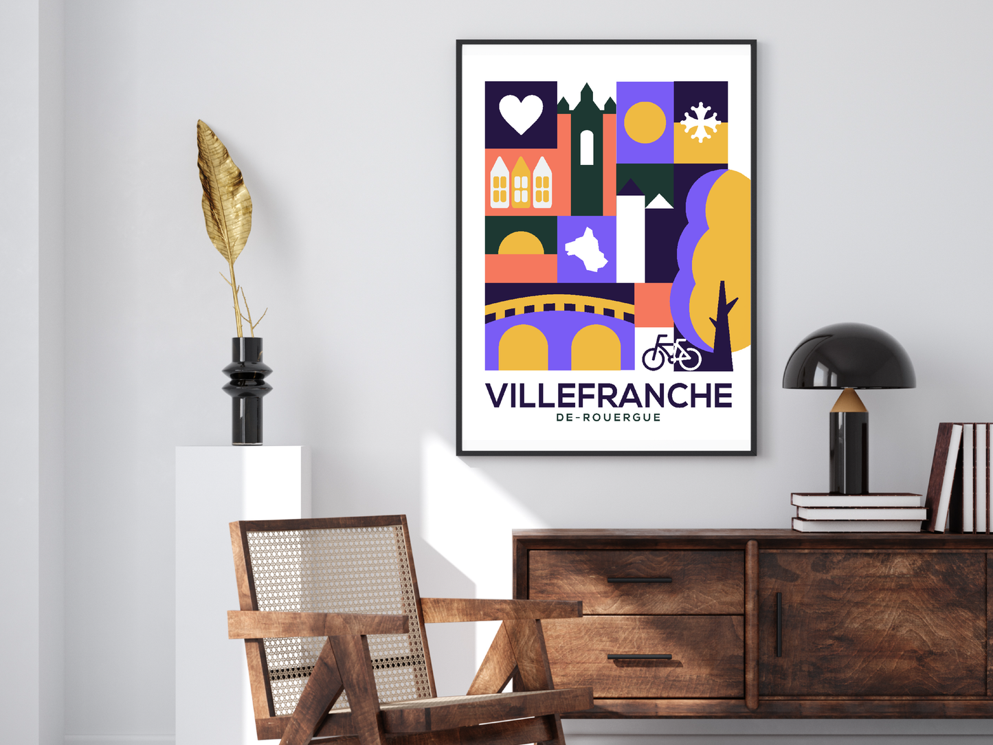 AFFICHE VILLEFRANCHE-DE-ROUERGUE