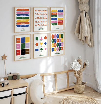 AFFICHE ÉDUCATIVE - Les nombres