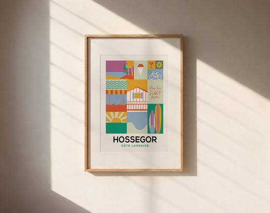 AFFICHE HOSSEGOR