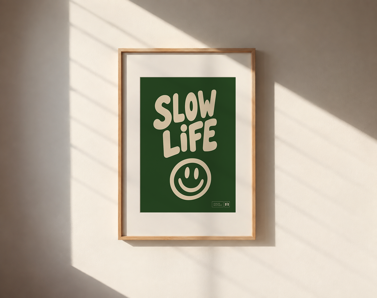 Affiche Slow Life