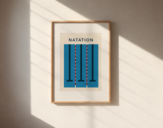 Affiche Natation - Sport