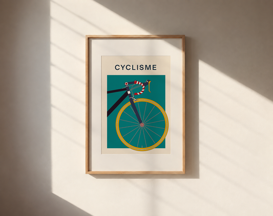 Affiche Cyclisme — Sport — Décoration murale
