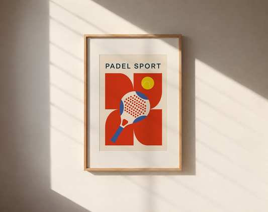 Affiche Padel - Sport