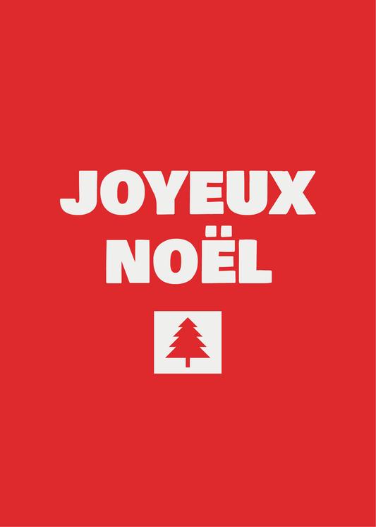 Joyeux Noël - Carte Postale