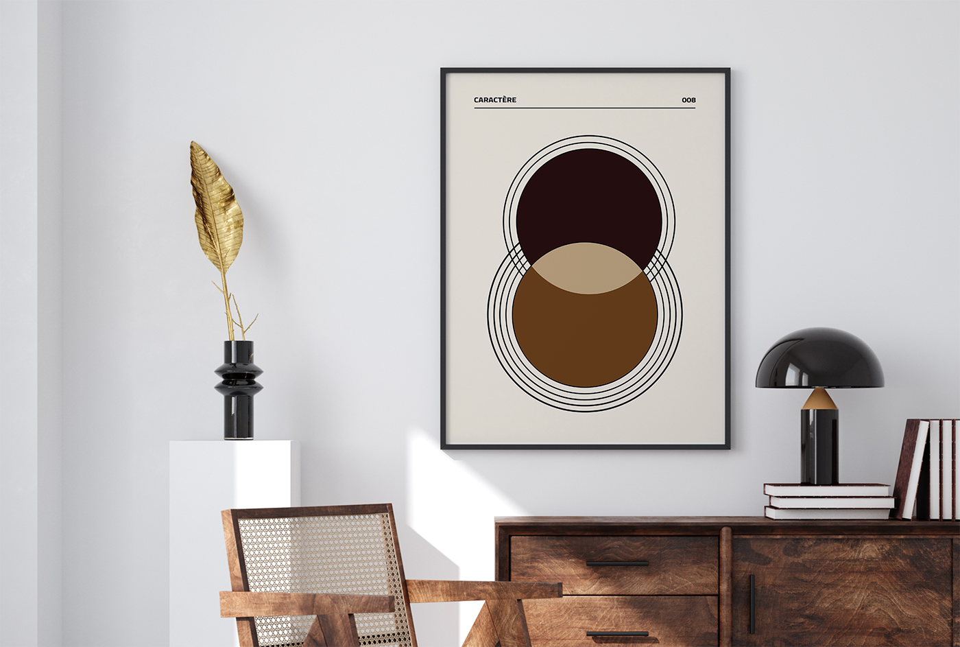 AFFICHE VIBRATION / CARACTÈRE