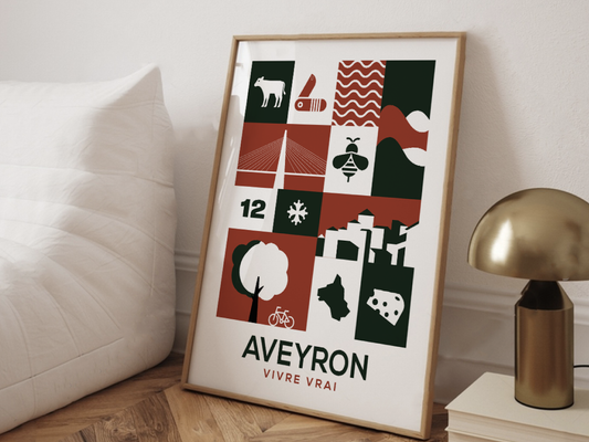 AFFICHE AVEYRON