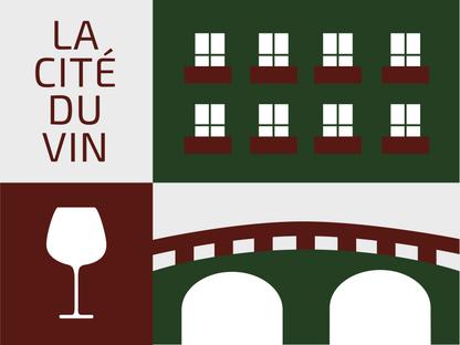 Poster Bordeaux - Affiche Belle Endormie Design Élégant