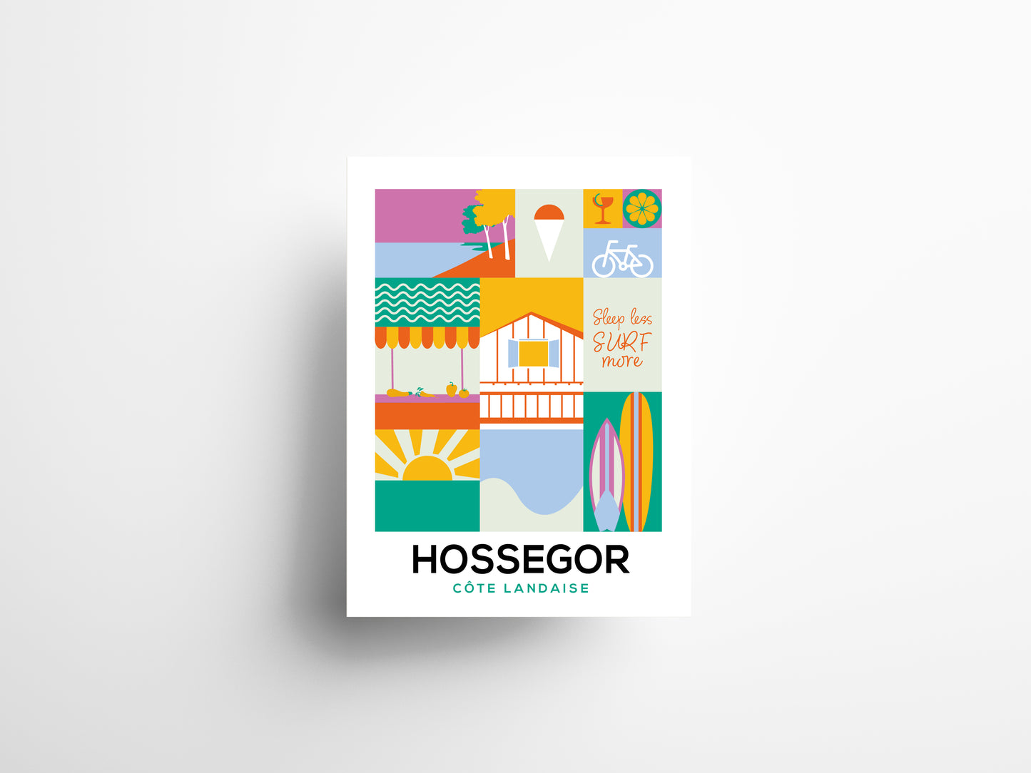 AFFICHE HOSSEGOR