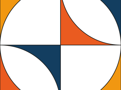 Zoom sur le motif de l'affiche Réflexion